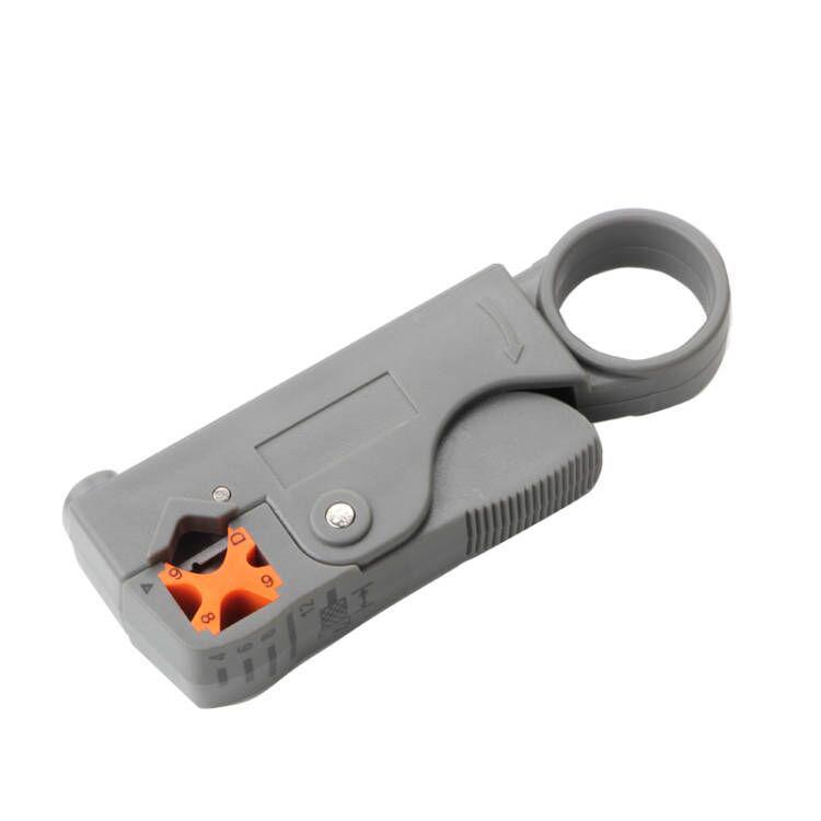 Multifunctional Coaxial and Network Cable Stripper for Electricians