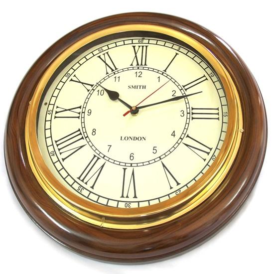 Wanduhr-Kombination im antiken Stil