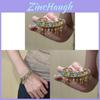 Chinese Style Bracelets With Glass Beads And Tassel For Fashion And Elegant Wear