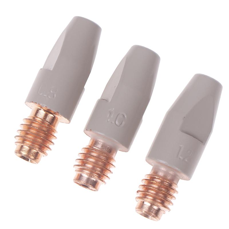 Mig 36Kd Sveisekontaktspisser Belegg Beskytt 30Mm M8 Gassdyse Spiss 0.8/1.0/1.2Mm Mig Sveisepistol Sveiseverktøy Deler