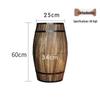 Wooden Wine Barrel Decoration - Oak Beer Barrel Wedding & Bar Photography Prop