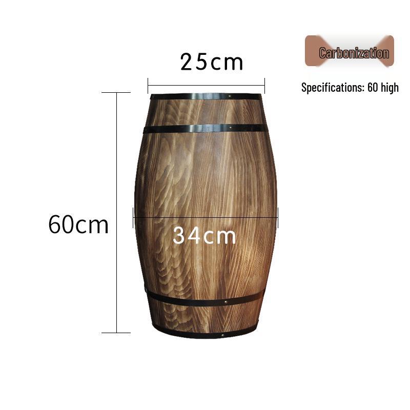 Wooden Wine Barrel Decoration - Oak Beer Barrel Wedding & Bar Photography Prop