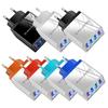 Eu Us Plug Usb Charger Multi Port 4 Usb Quick Charging For Phone Adapter Tablet Portable Wall Charger Fast Charger For Poco