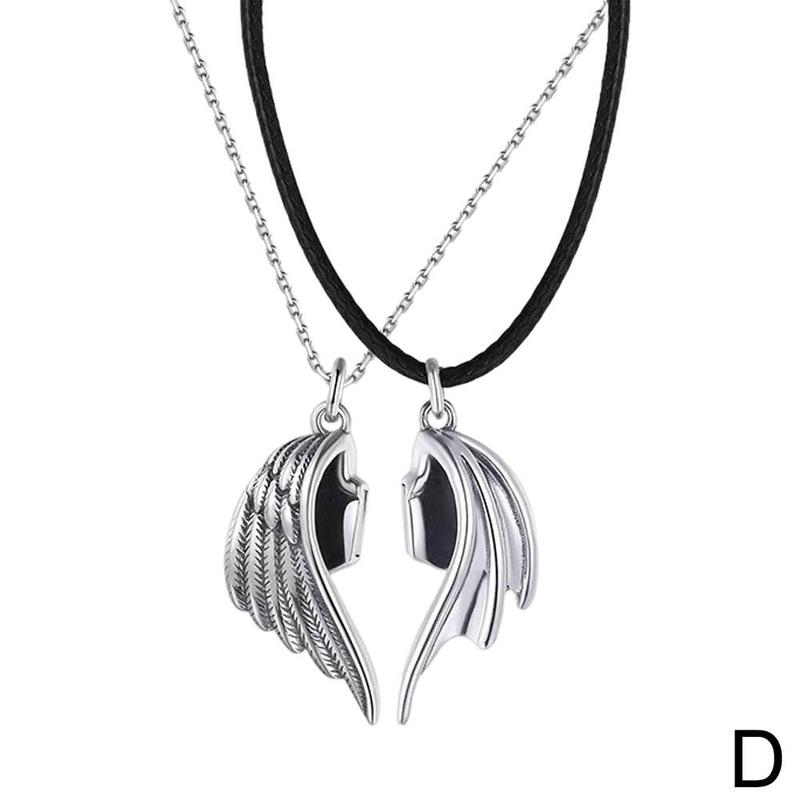 Buy Couple Wing Necklace Clavicle Chain 