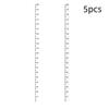 2Meter Transparent Height Sticker Household Waterproof Measuring Ruler Self-Adhesive Children'S Height Measurement Stickers 5Pcs