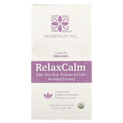Relaxcalm™, Caffeine Free, 20 Tea Bags, 40G (1.41Oz)