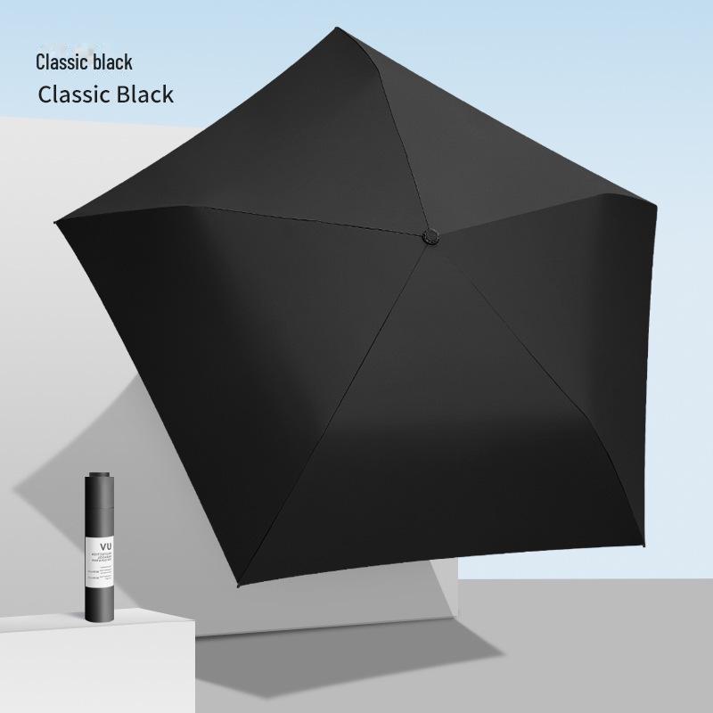 105g 5-Bone Carbon Fiber Ultra-Light Portable Sun Umbrella - Ultra-Thin, Anti-UV, Designed for Women