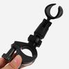 Lightweight Plastic Microphone Extension Clip Mounting Hardware Flexible Mic Stand Clip Stable Wireless Mic Holder