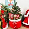 Santa Claus & Grandma Christmas Tree and Window Ornaments Decoration