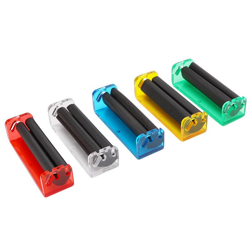 Portable Manual Plastic Cigarette Roller - Easy To Use Hand-Rolled Cigarette Machine