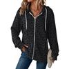 Damen Pullover mit Leopardenmuster, langärmlig, für den Herbst, Freizeitkleidung