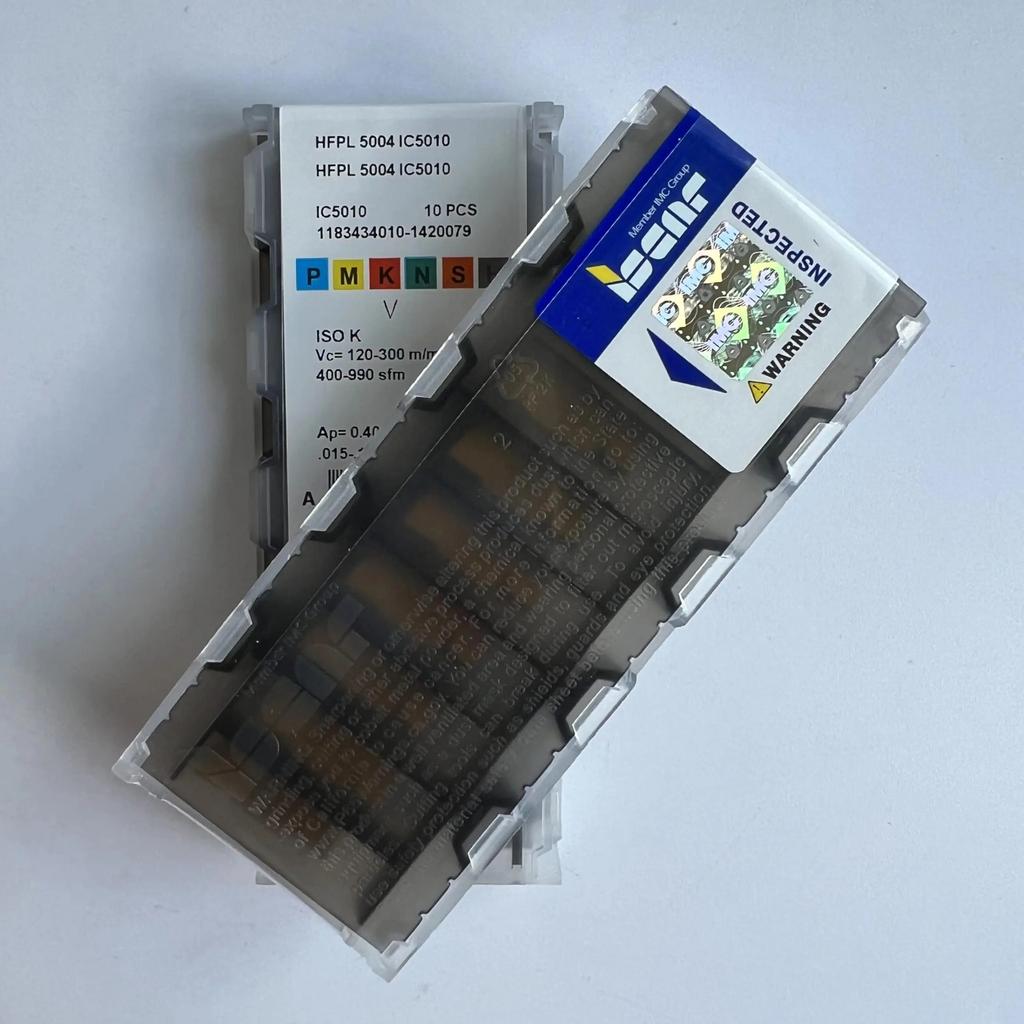 ISCAR / HFPL5004 IC5010 /Industrial Indexable Carbide Inserts 10 Pcs