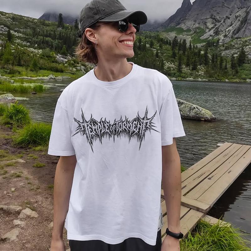Mens TShirt Graphic Vintage Oversized 100 Cotton Summer Short Sleeve Tees Tops Harajuku Y2k Streetwear Korean Popular Clothes