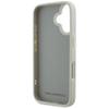 Karl Lagerfeld HC 3D Rubber DoubleHeads Case for iPhone 16 Beige