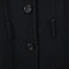 VAL by VALENTINO GARAVANI wool Stainless collar coat 9 black Women Used