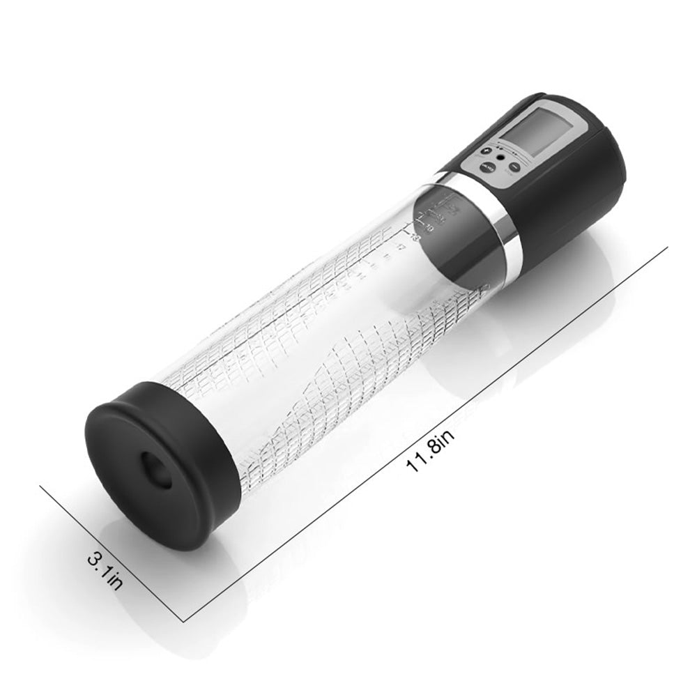 HESEKS Electric Penis Pump Male Masturbators Man Cock Sucking Penis Enlargement Vacuum Pump Male Enlarger Extender For