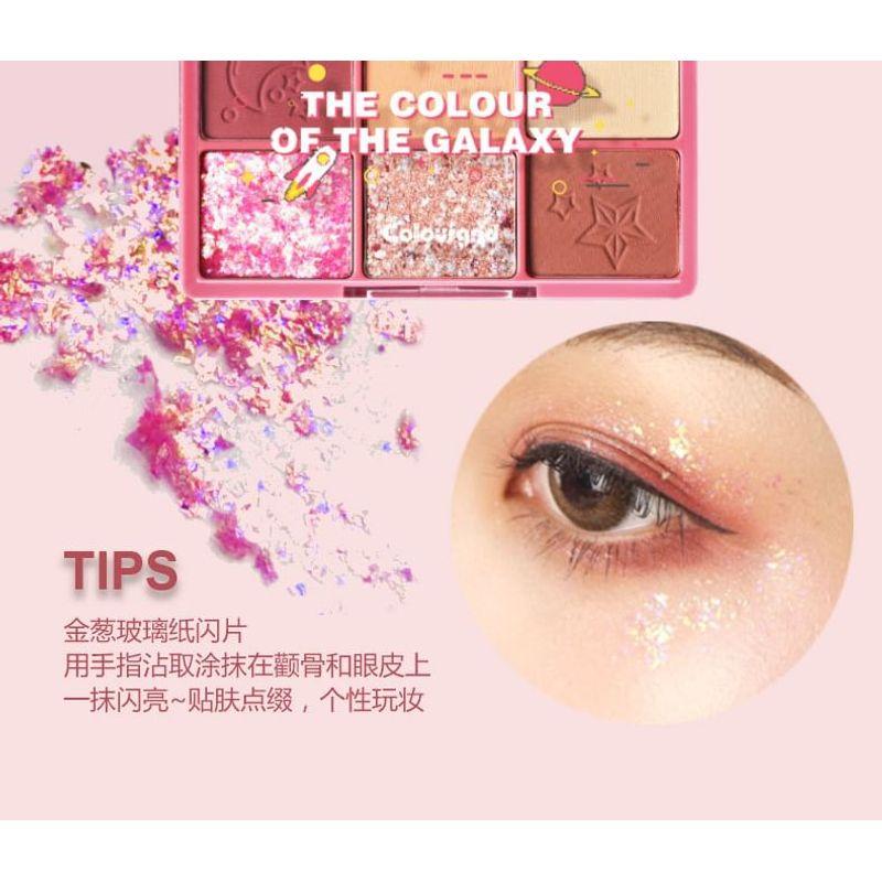 Colourgrid - The Stars 6-färgers ögonskuggspalett - 3 Typer