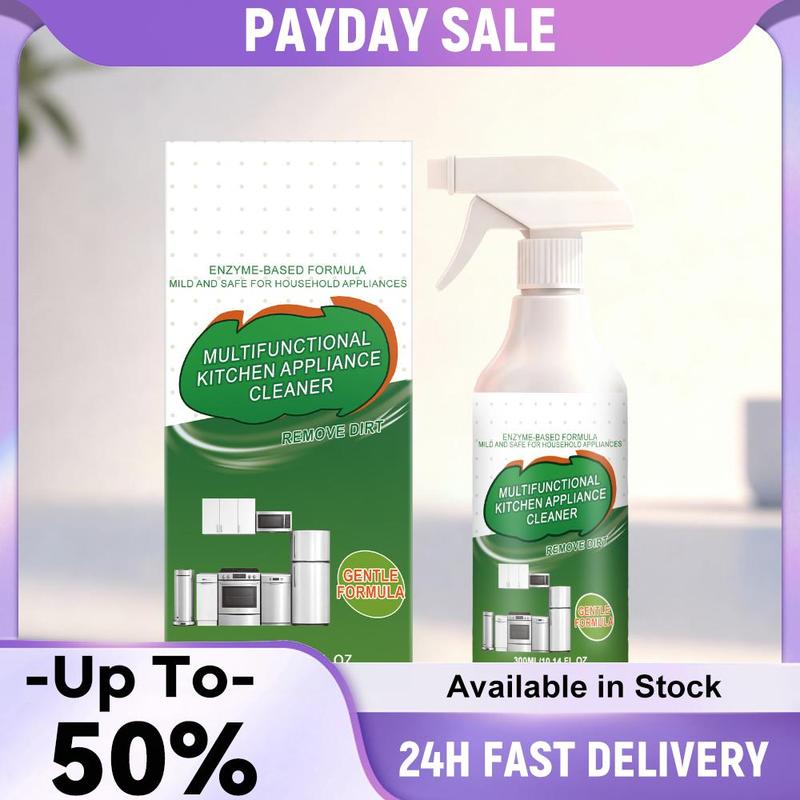 300ml Enzyme Foam Cleaner Multi-purpose Surface Cleaning Degreaser Heavy Duty Enzyme-Powered Grease Remover for Kitchen and Home
