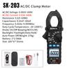 Digital Clamp Multimeter SNAKOL 600A AC/DC Current Voltage Meter Diode NCV Voltage Detection Professional Electrician Tools
