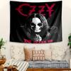 Personalized Rock Ozzy Osbourne Background Tapestry,Custom Name Birthday Party,Multifunctional Wall Decoration for Home Decor,Various Occasions