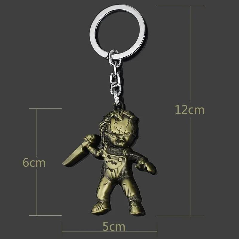 Nowy Wysokiej klasy Delikatny Stop Model Brelok Psychiczny Brąz/Srebrny Akcesoria do Torby