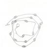 Versatile Light Luxury Titanium Steel Women's Necklace with OT Buckle - Long Chain Pig Nose Design Temperament Accessory.