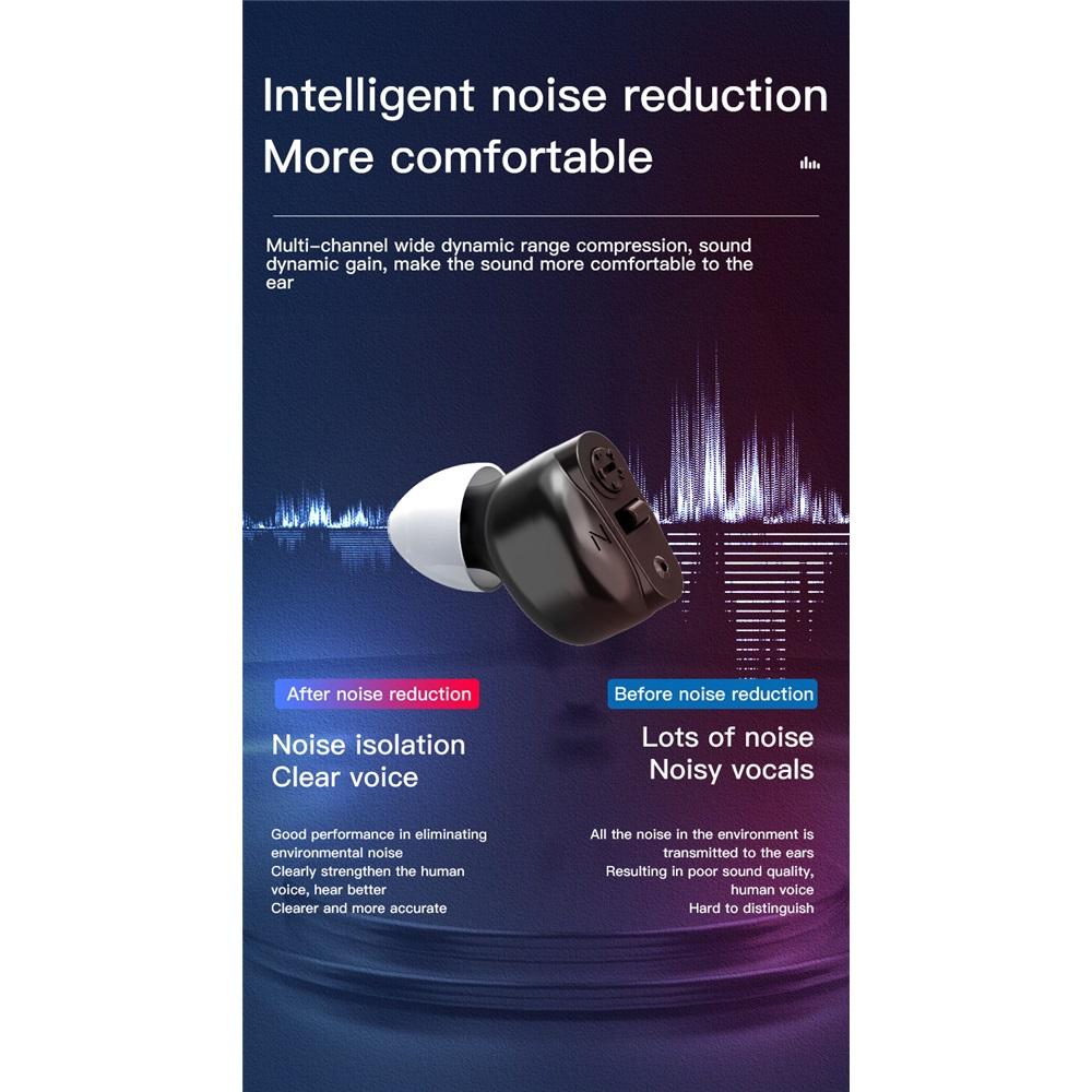 Hörgerät für ältere Menschen Bluetooth-Aussehen Schallverstärker Magnetische Ladekammer Schallkollektor