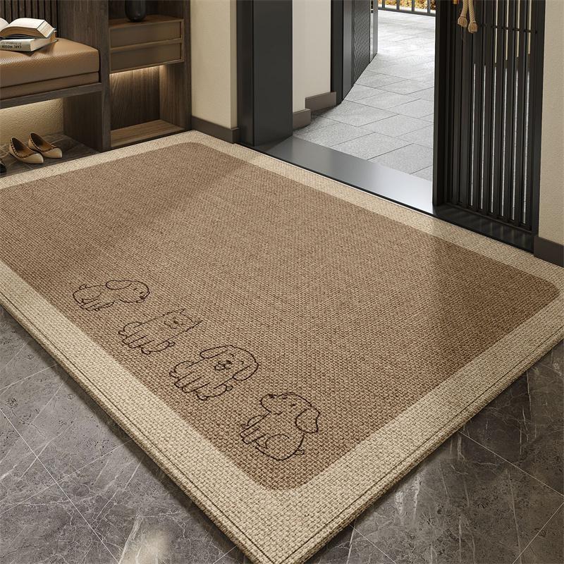 Eingangsteppich Toilettenmatte Badezimmer Rutschfest Stark Saugfähig Toilettentür Bodenmatte Saugfähig Toilette Badezimmer Badezimmerteppich Kieselgur