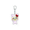55MM Anime Shugo Chara Keychain Yume Hinomori Kuroya Kaito Haruto Yashiro Key Chain Acrylic Model Plate Christmas Gifts