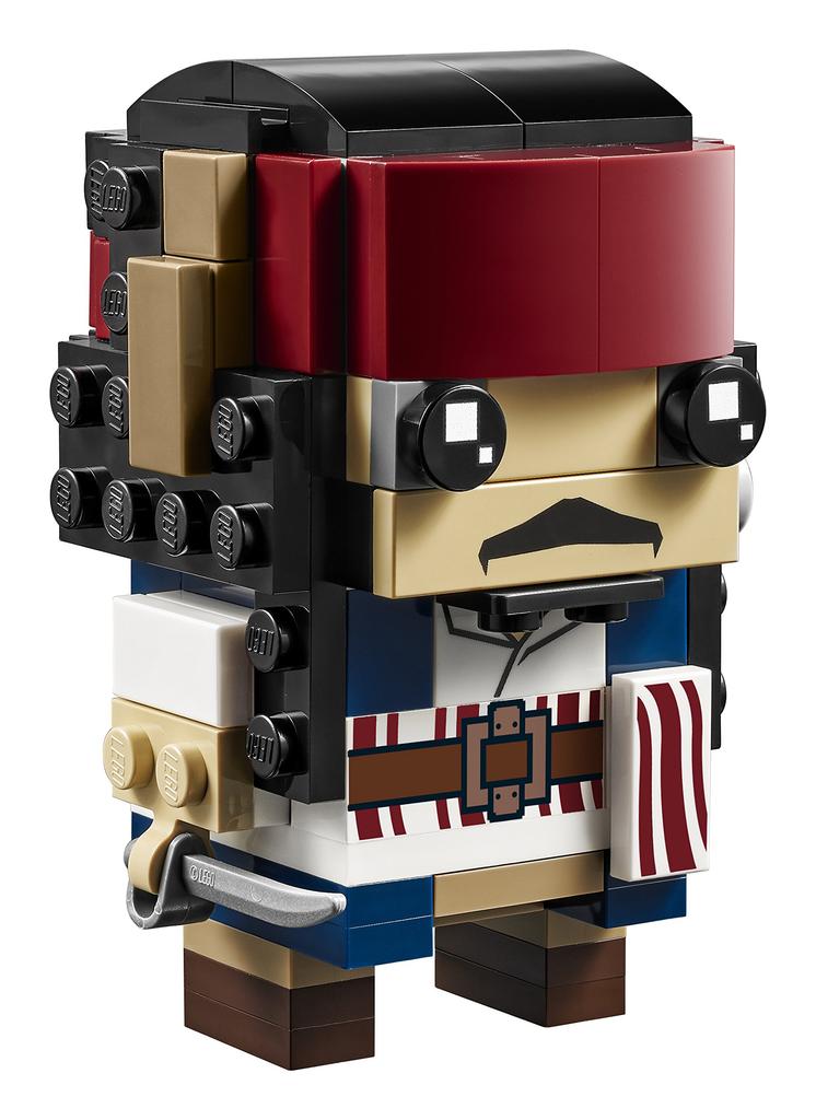 LEGO 41593 BrickHeadz Captain Jack Sparrow Disney Pirates of the Dead Men Tell No Tales Caribbean