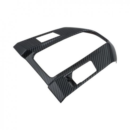 Carbon Fiber Shifter Cover Trim Fit For 2017- Honda CR-V 1.5L 2.4L L4