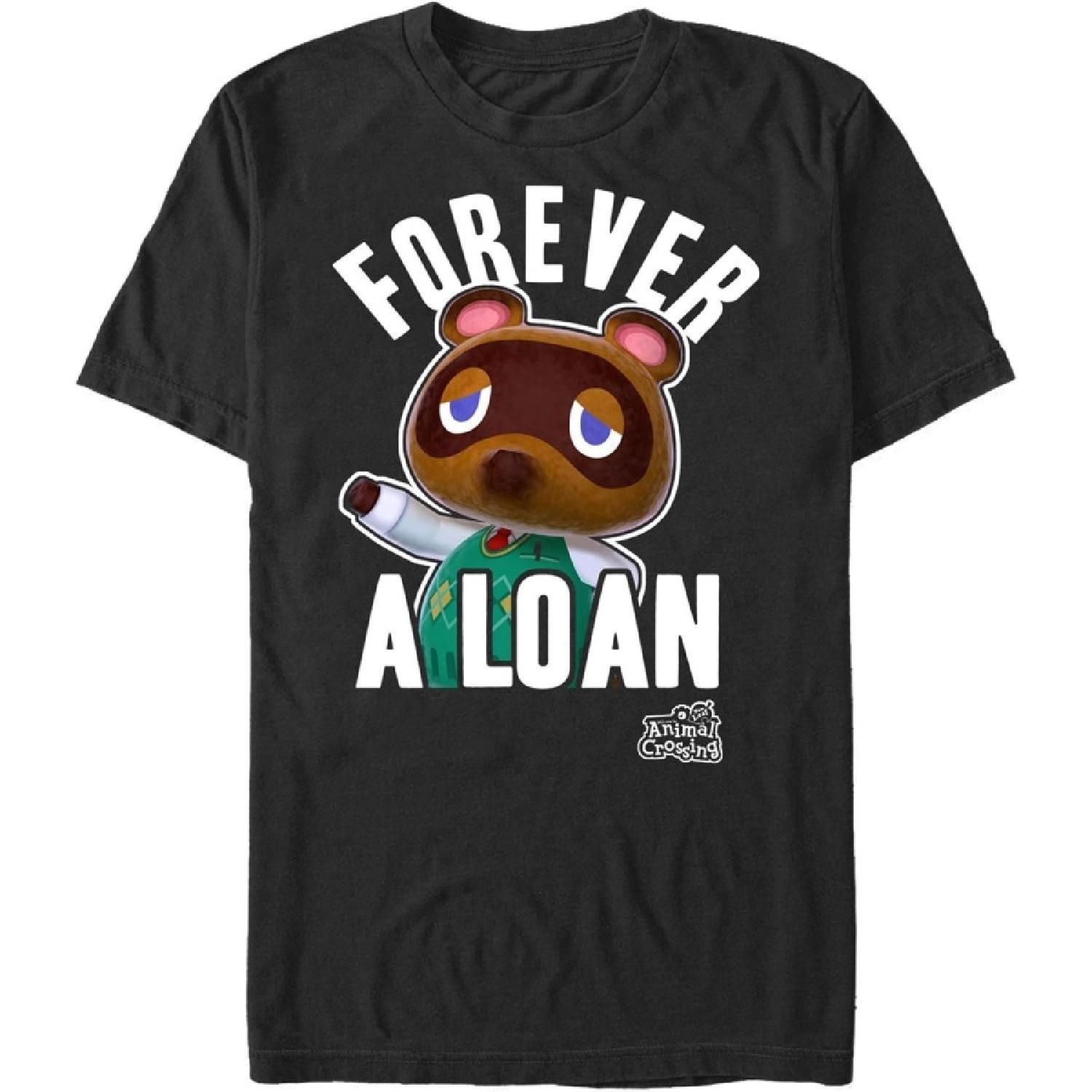 

Nintendo Mens Forever a LoanT-Shirt XXXXXL чорний