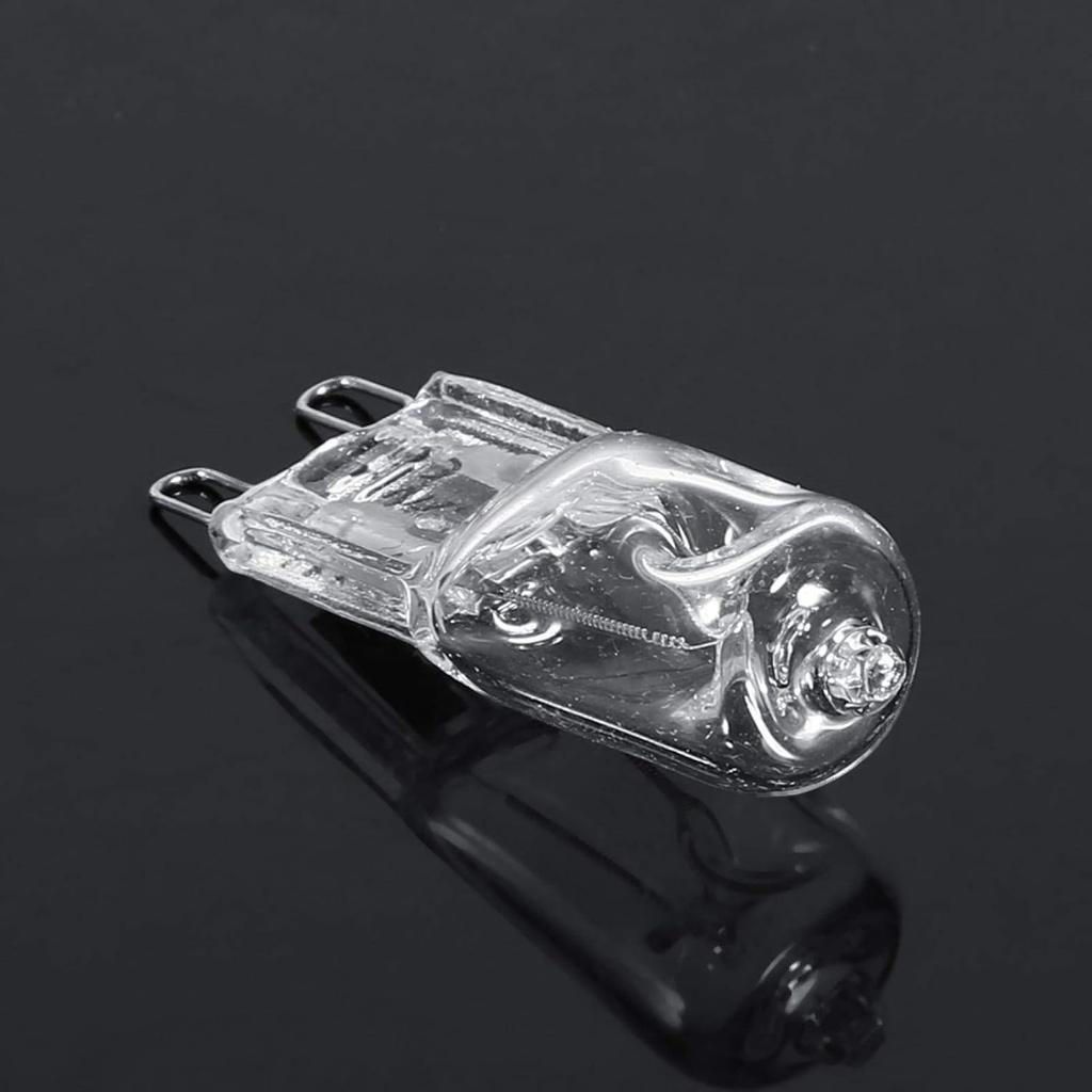 AUNMAS 10Pcs G9 Base Halogen Light Bulb LED Light Bulb 120V 40W 2900K Lighting Replacement Home Chandelier Under Cabinet Warm White Bright