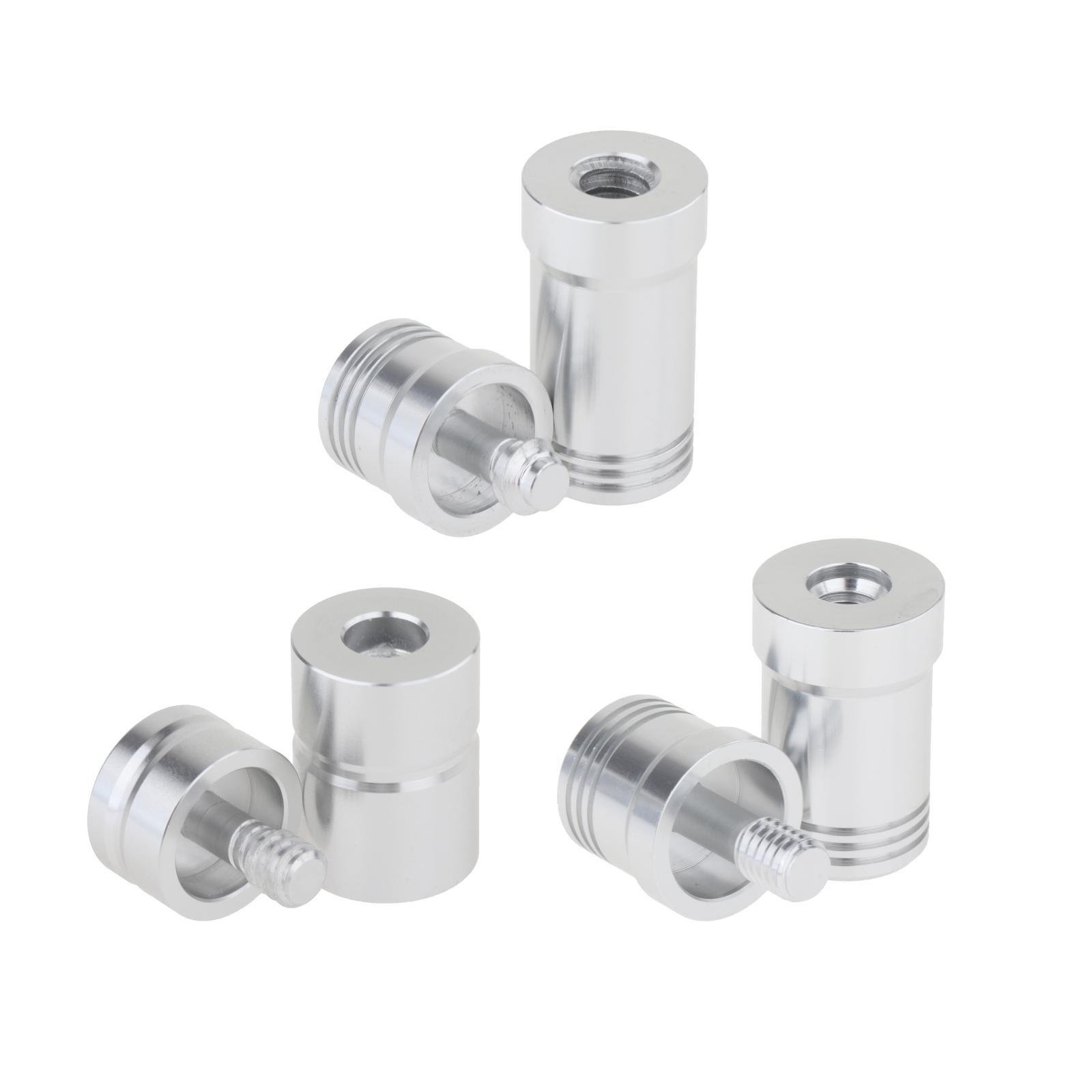 Pool Cue Joint Protector Protect Shaft and Head Aluminum Billiard Cue Joint Cap Pool Joint Thread Cap 7.5mmx10.6mm