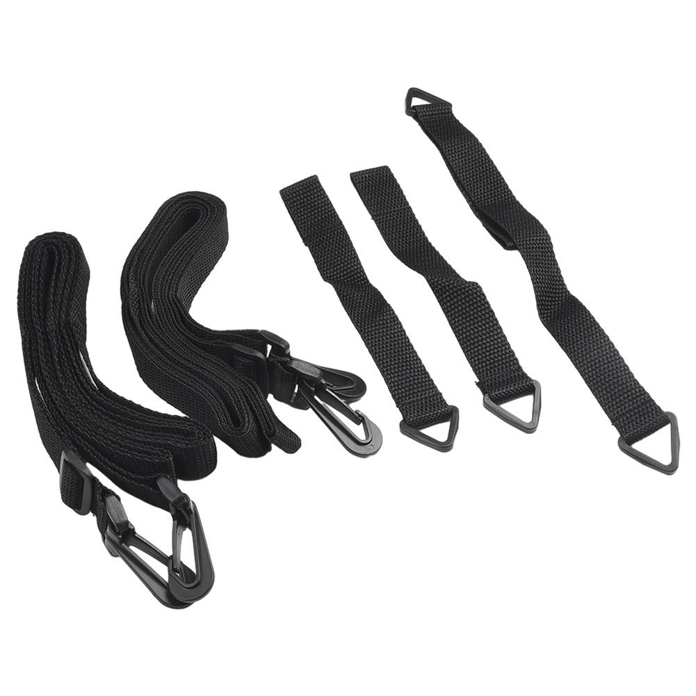Windproof Fixed Strap Adjustable Black Easy To Install Flexible