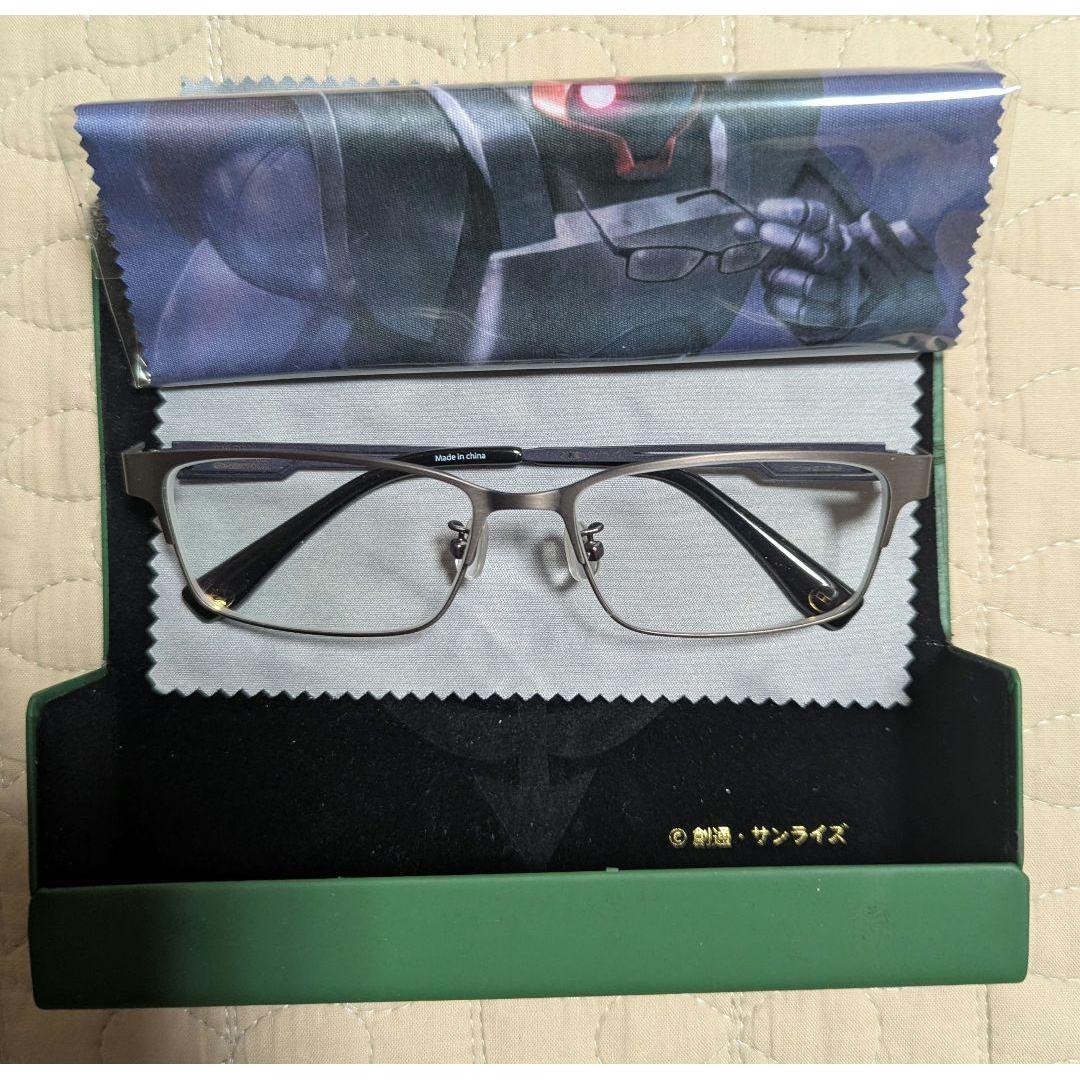 Used OWNDAYS GUNDAM collaboration glasses with Gundam case