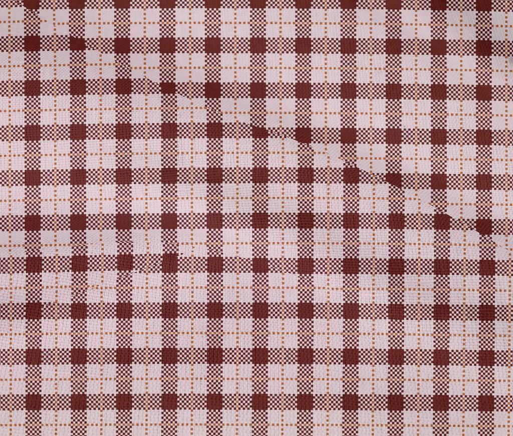 oneOone Cotton Flex Fabric Gingham Check Decor Fabric Printed BTY 40 Inch