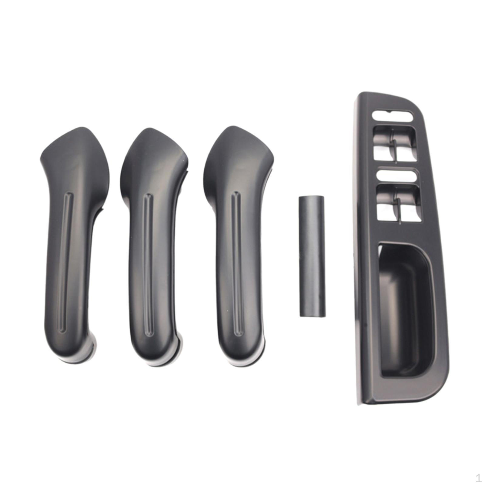 

Interior Door Grab Handle Set Window Switch Panel Bezel Replace Parts Easy Installation 3B2867171E