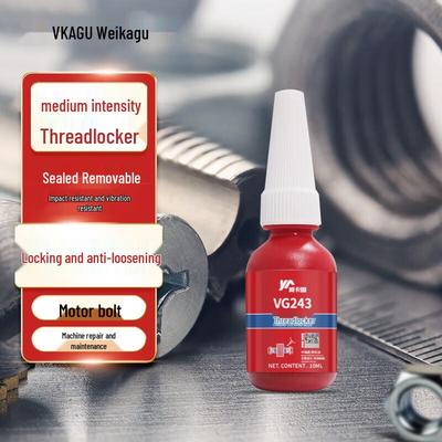 VIKAGU VG243 Medium Strength Blue Threadlocker 10ml