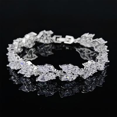 2024 Nuovo Bracciale Bangle Argento Lusso al Polso per Donne Regalo Anniversario Gioielli Ingrosso S6106