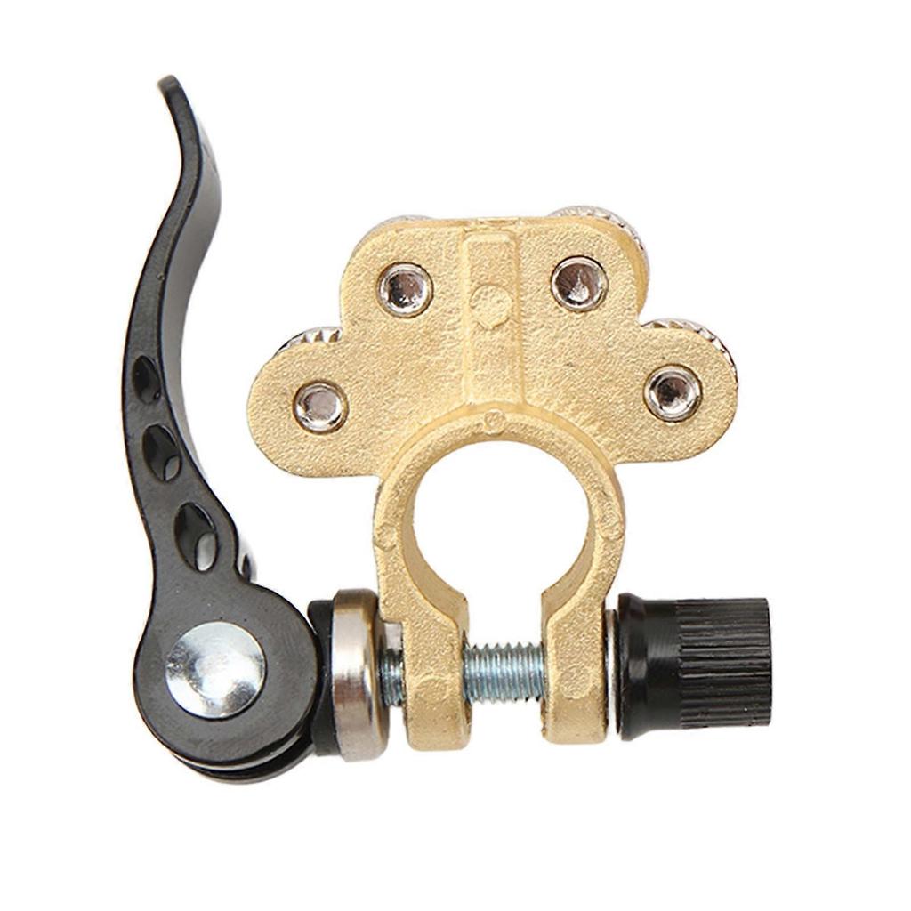 2PCS Car Battery Terminal 4 Way Positive Negative Copper Quick Release Terminal Clip for SAE JIS Type A Posts