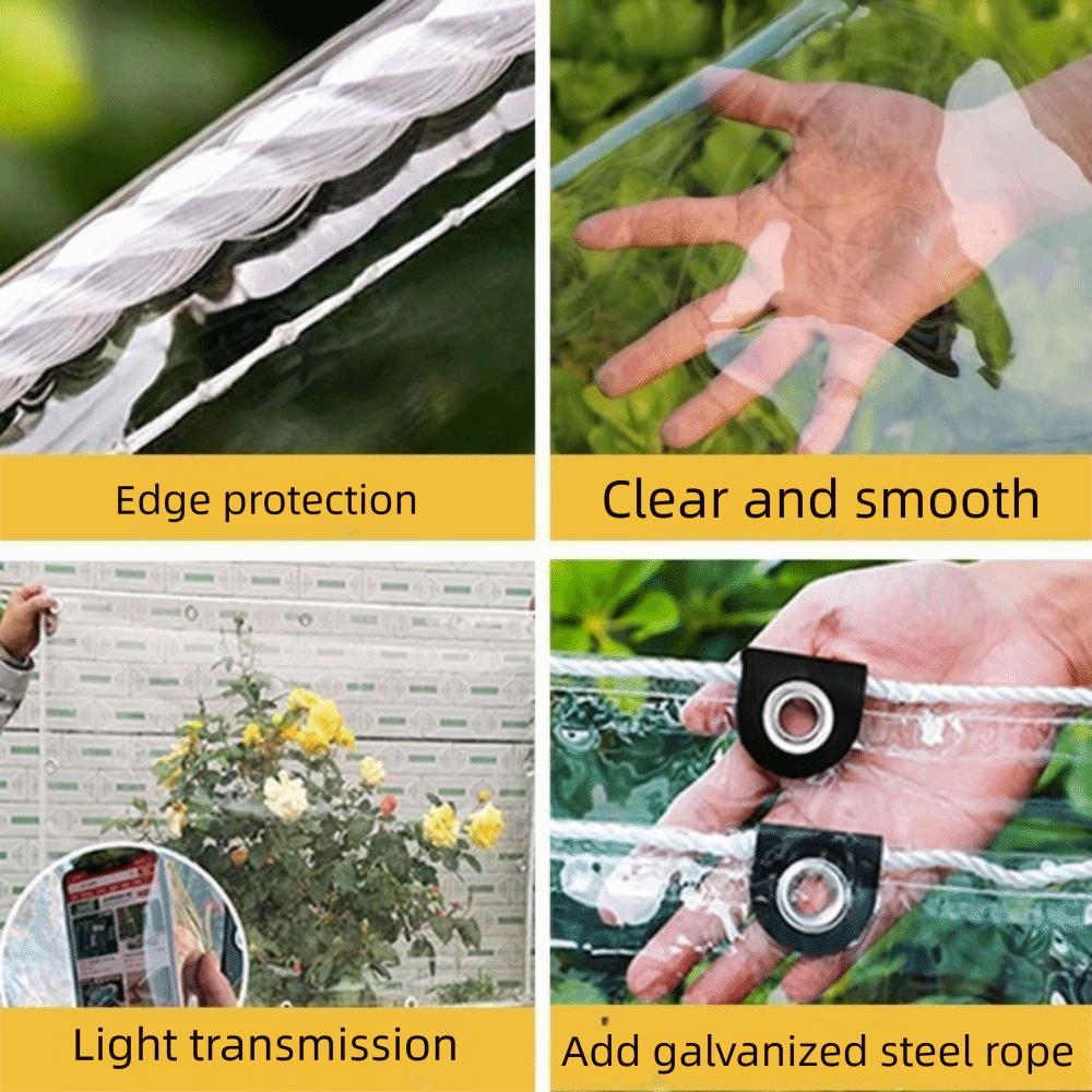 Strapazierfähiges Stoff Garten Regenschutz Staubdicht Wasserdichtes Tuch Poolausrüstung