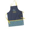 Tablier avec poche 60 x 84 cm Le chef en cuisine
