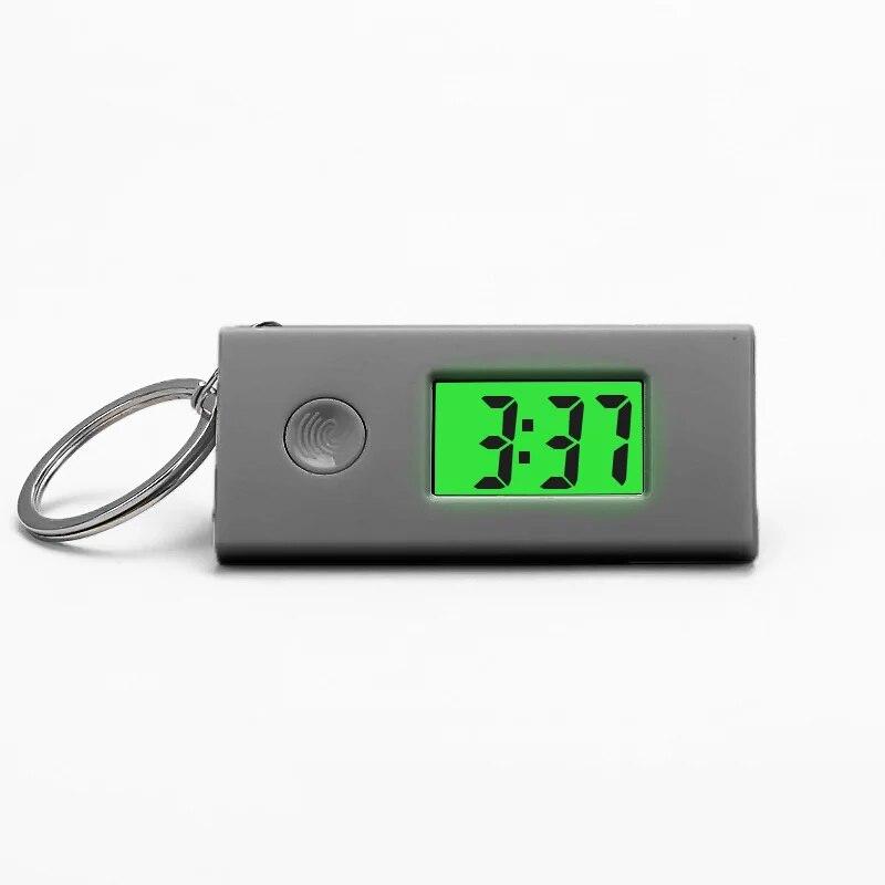 Luminous ABS Digital Electronic Clock Mini Portable Student Exam Silent Clock Library Study Pocket Watch Backlight LCD Display