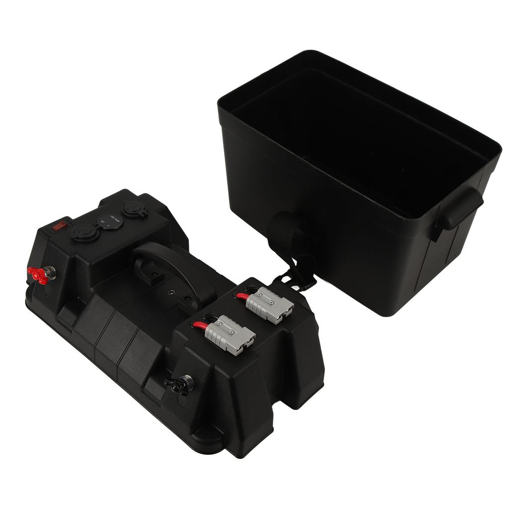 Car Battery Box Portable 5V 1A 2.1A USB Interface 12V 20A Cigarette Lighter for RV Camper And Trailer Batteries