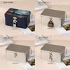 Modern Simple Storage Box With Lock For Office Desk And Makeup Organizer