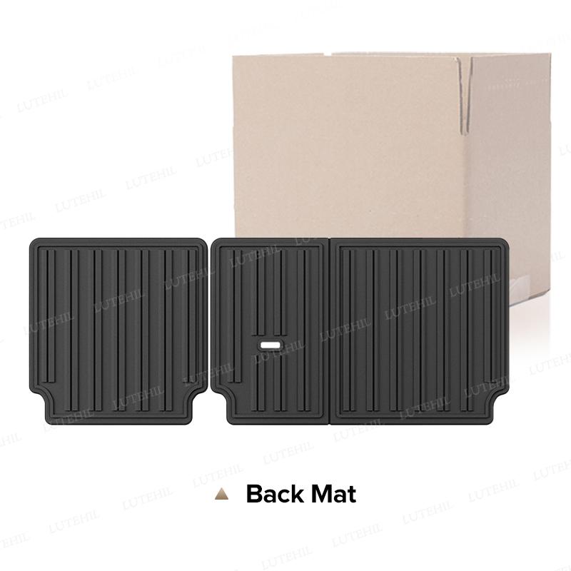 LUTEHIL For Toyota Sequoia 2025 2025 2025 All-Weather TPE Floor Mat Trunk Mat Carpet Cover Auto Interior Protector Accessories