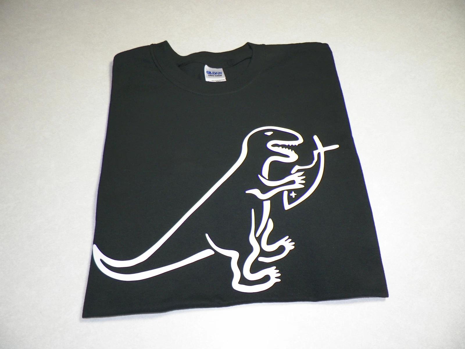 Atheist Dinosaur eating Jesus fish Evolution T shirt Darwin S