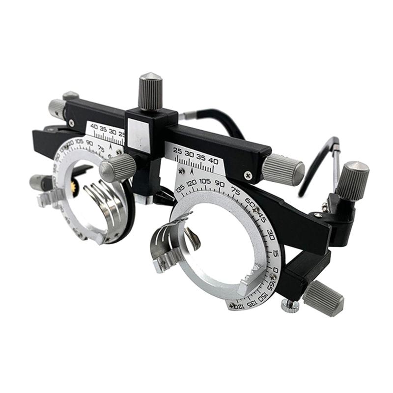 Optical Trial Frame Adjustable Optical Optic Trial Lens Frame Stainless Steel Panel Changeable Cylinder Axis Durable