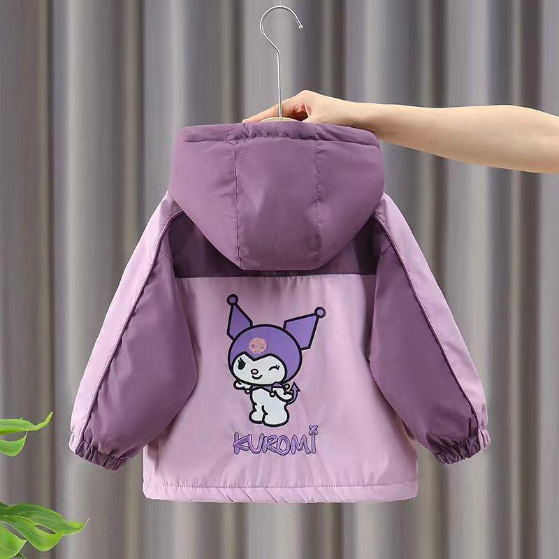 Trendiger Herbst-/Winter-Baumwollmantel für Mädchen 2025 - Verdickte Windjacke für Kinder
